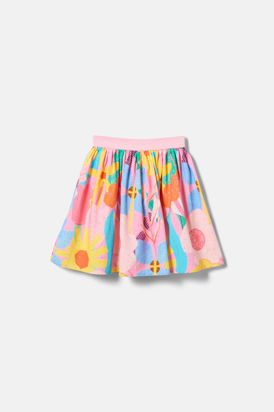 Cut Paste Floral Kids Skirt - Image 2