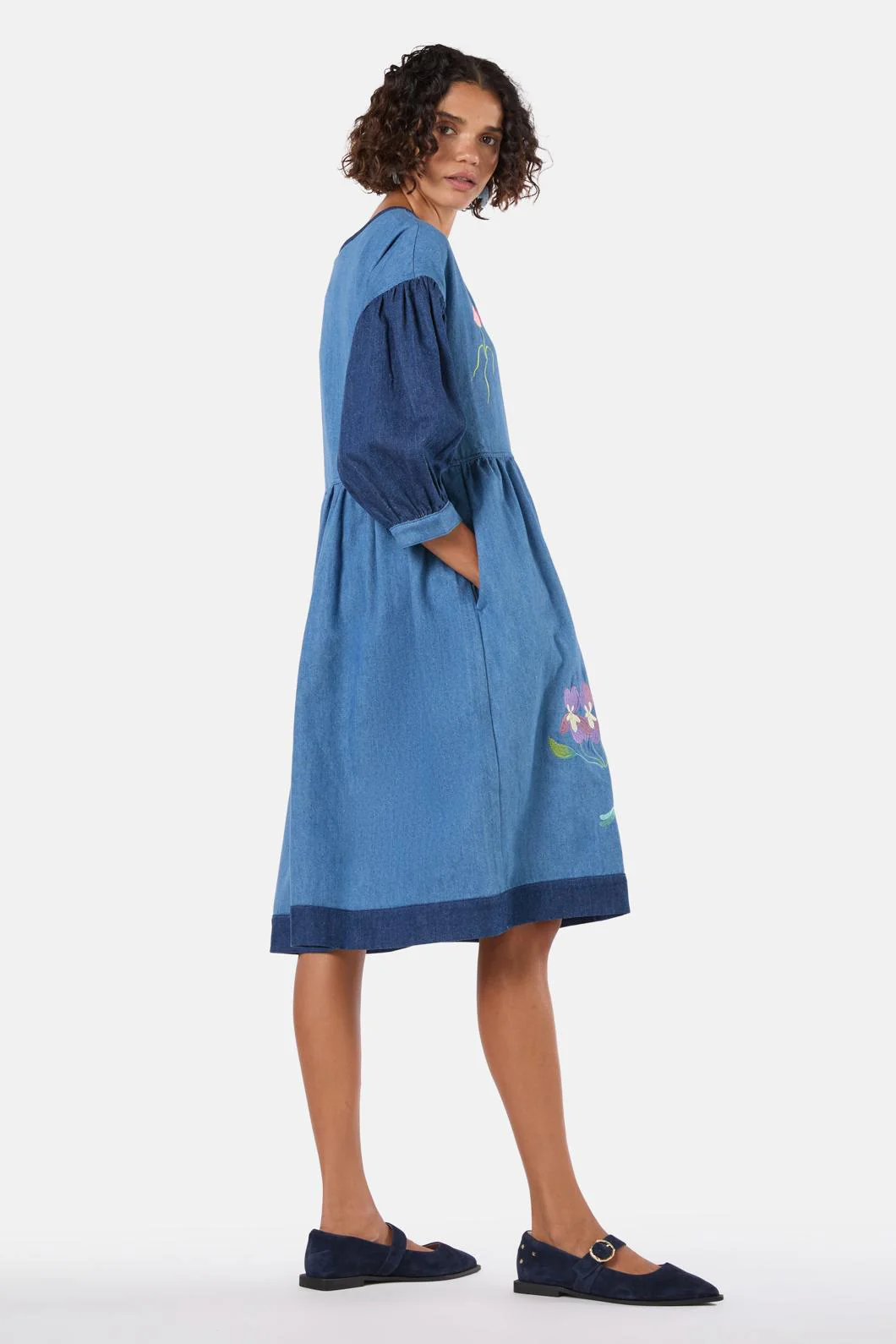 Daydream Denim Dress - Image 3