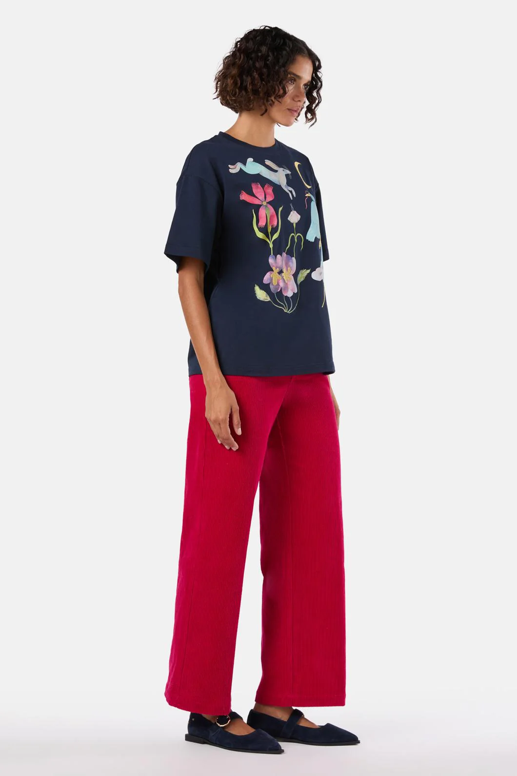 Daydream Emb Oversized Tee - Image 3