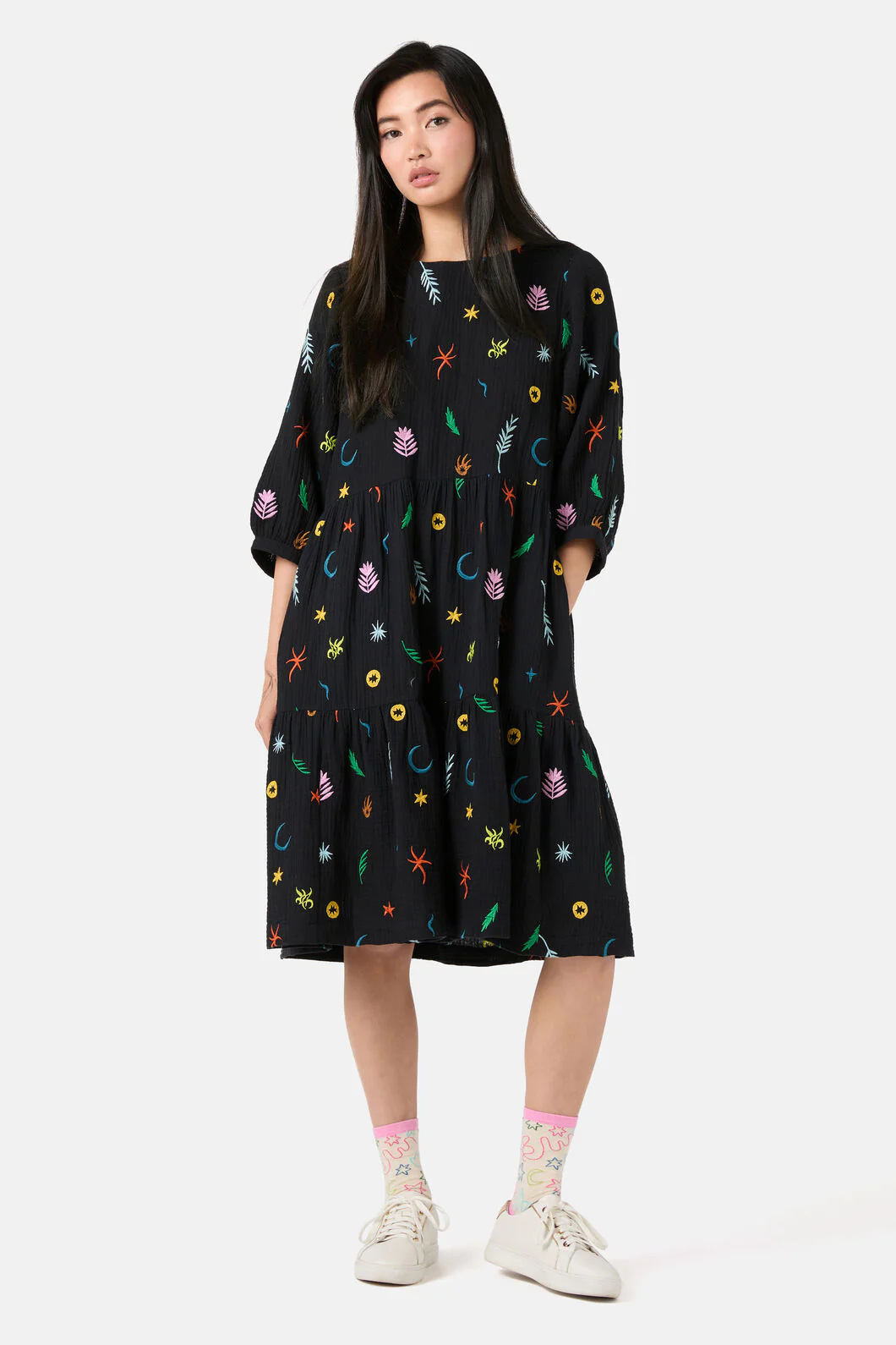 Desert Garden Smock Dress - Image 5