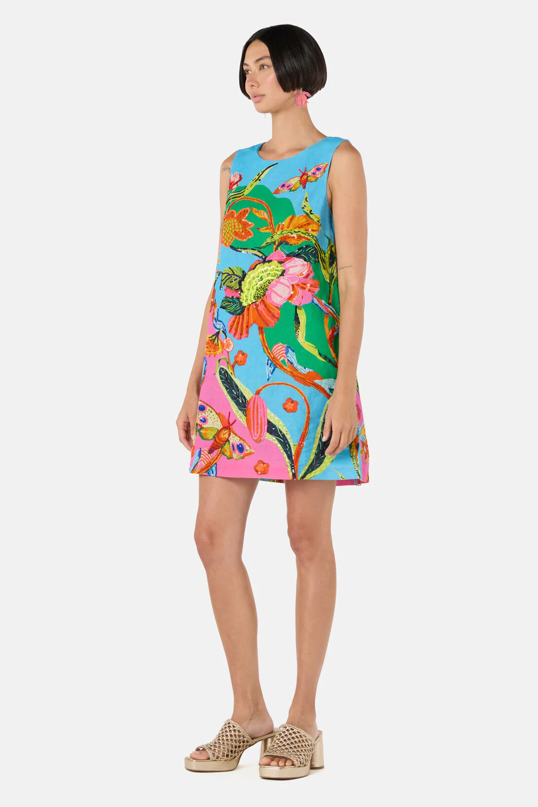 Elara Fancy Shift Dress - Image 5