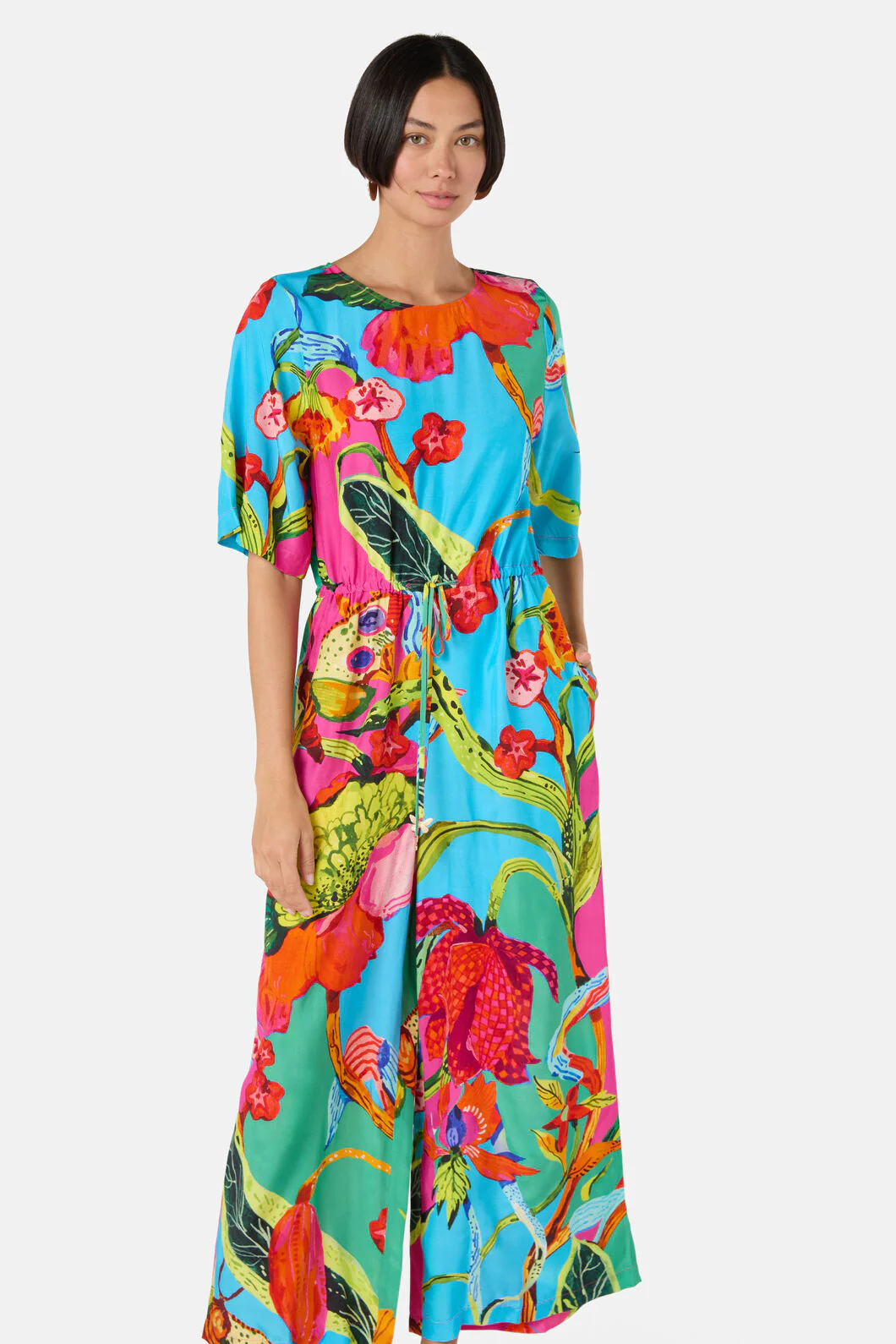 Elara Print Pantsuit - Image 7