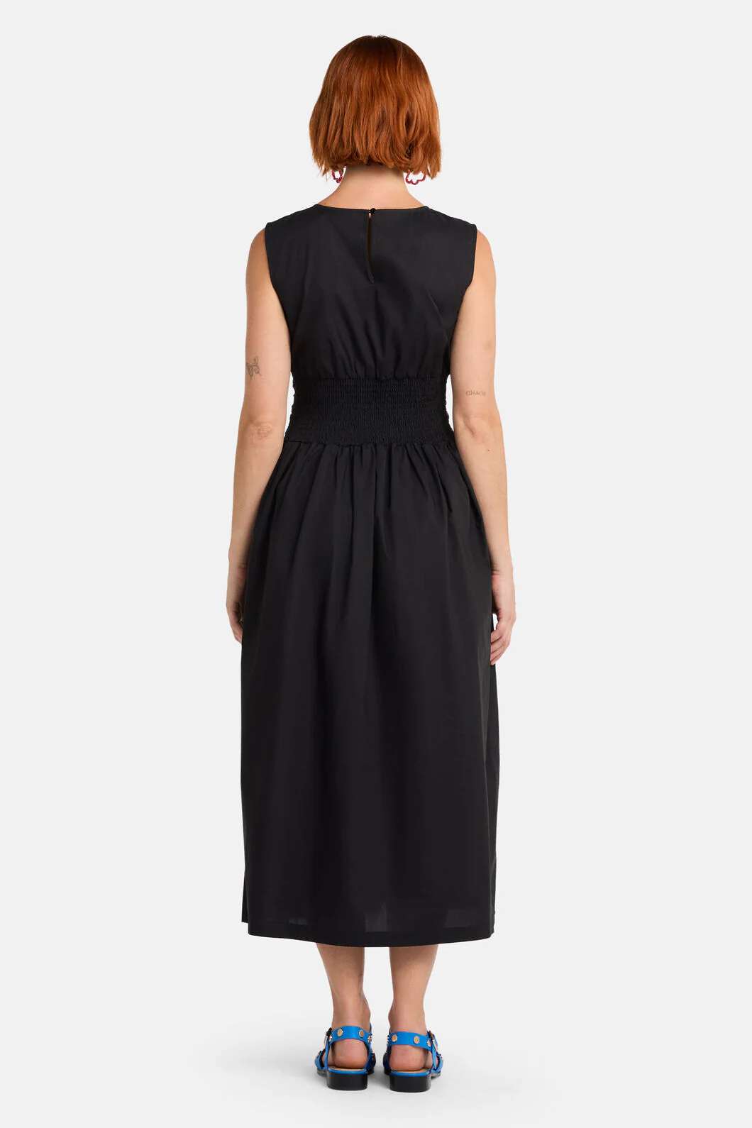 Felicia Organic Cotton Midi Dress - Image 4