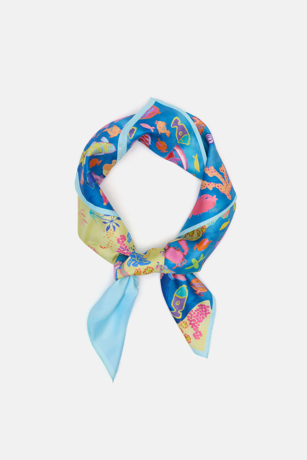 Fish Ahoy Square Scarf - Image 3