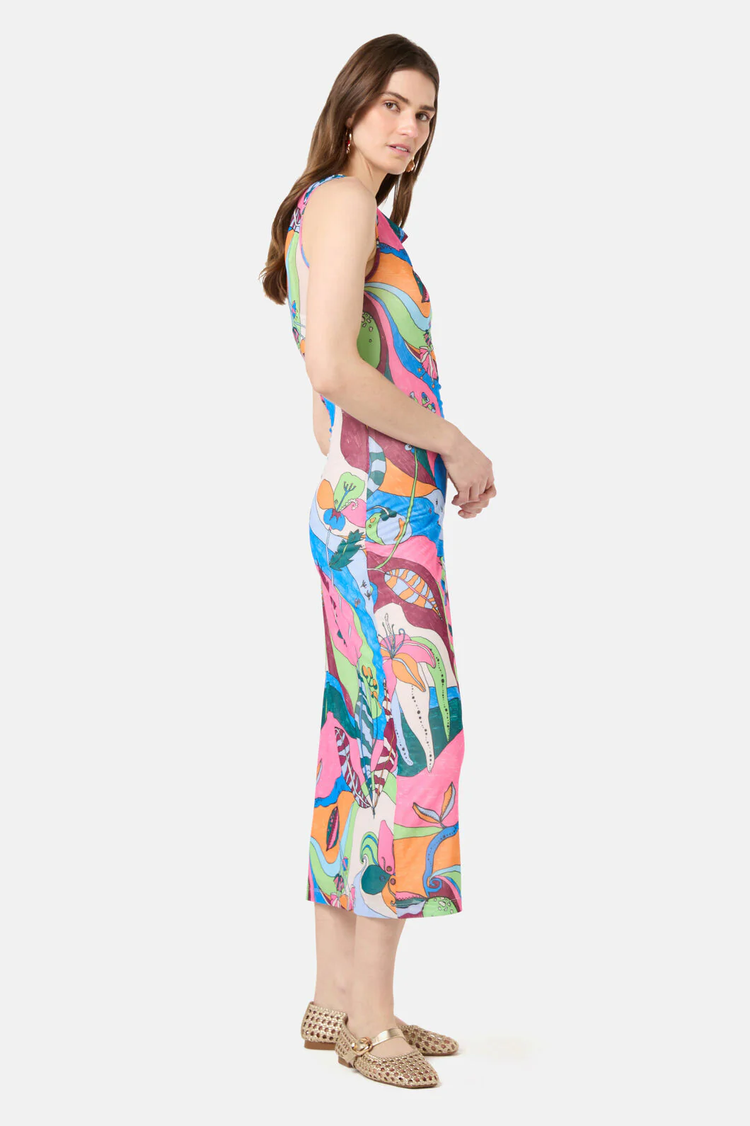 Flora Aurora Mesh Dress - Image 7