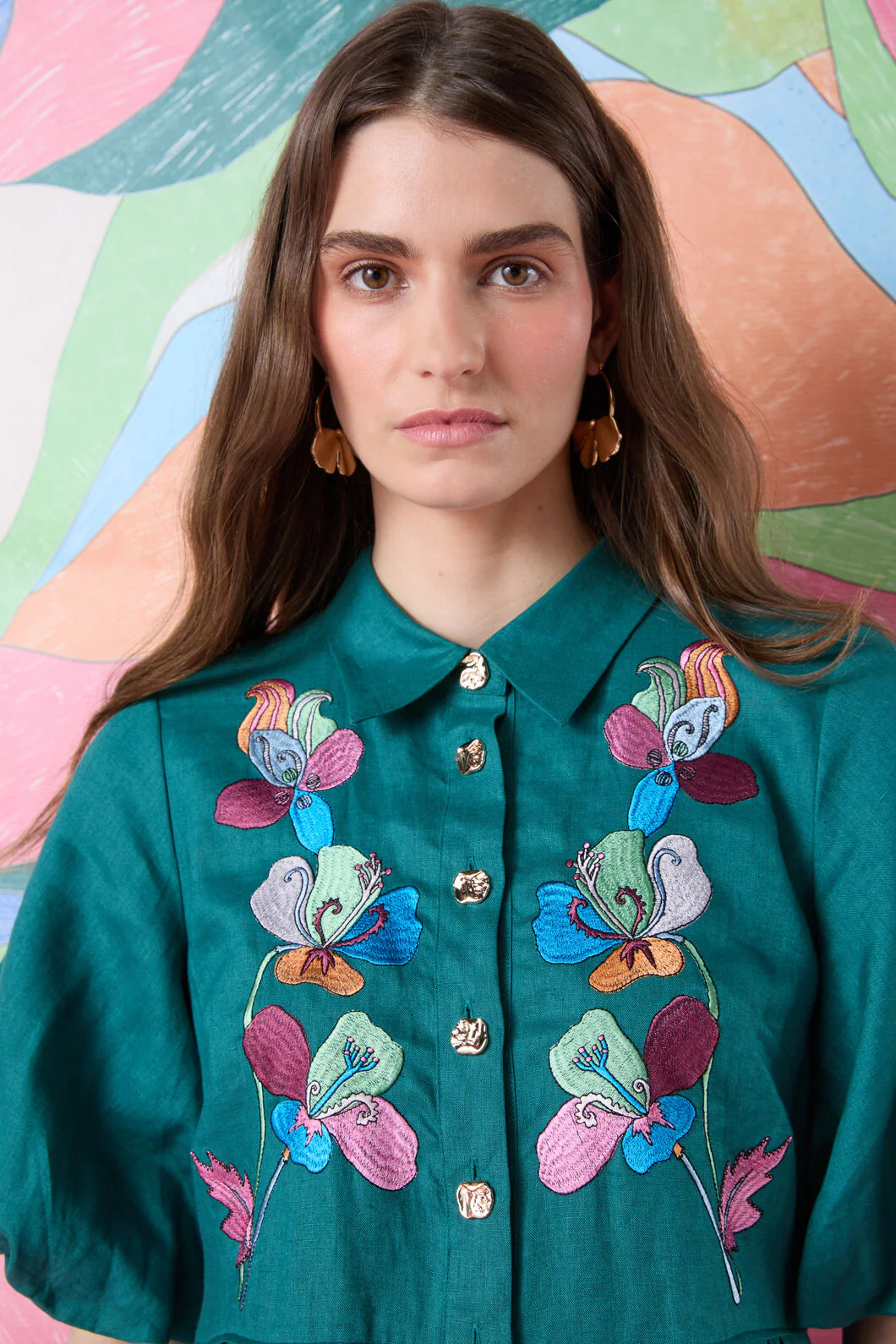 Flora Aurora Smock Dress - Image 2