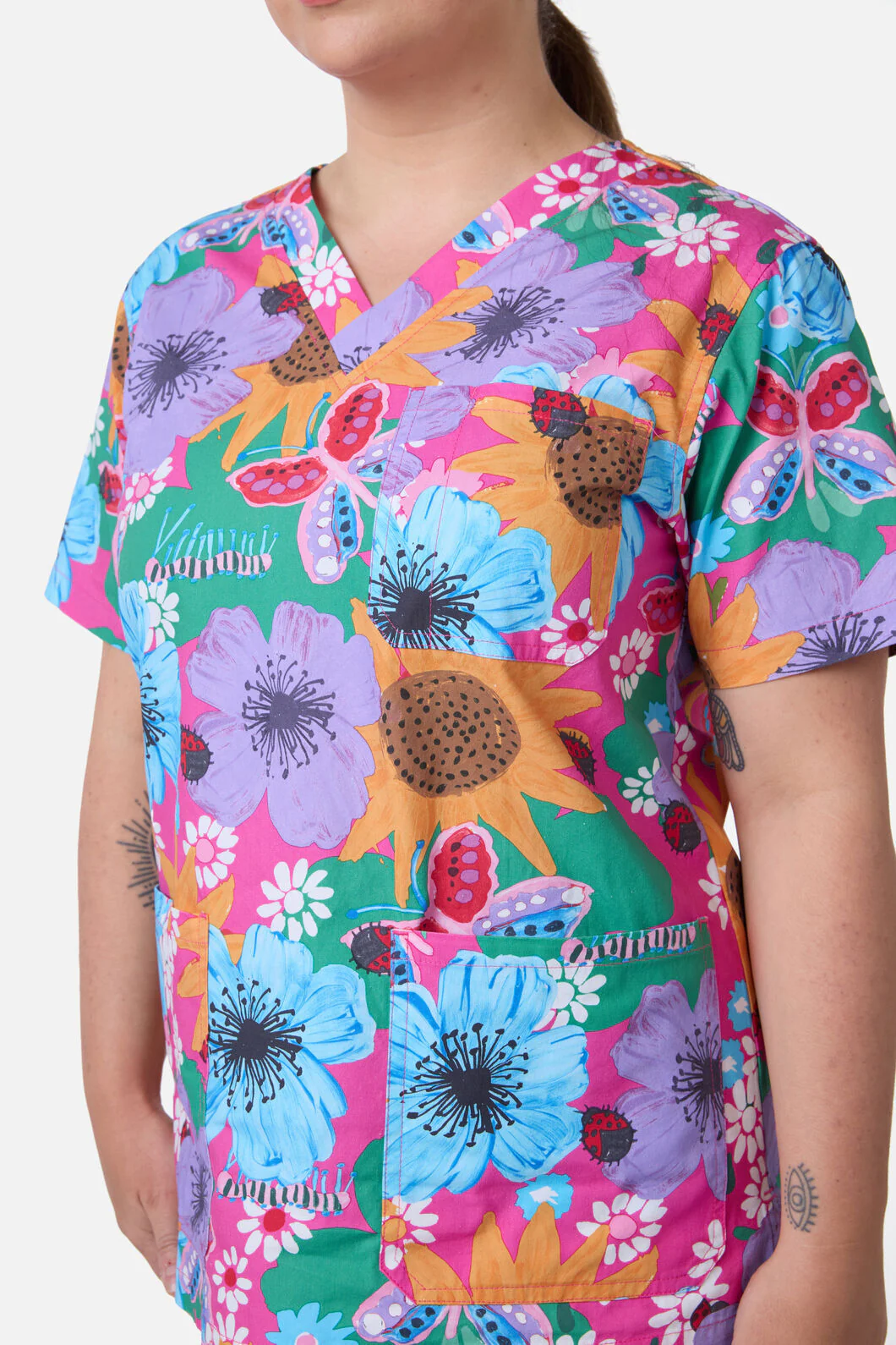 Floral Bouquet Scrub Set - Image 6