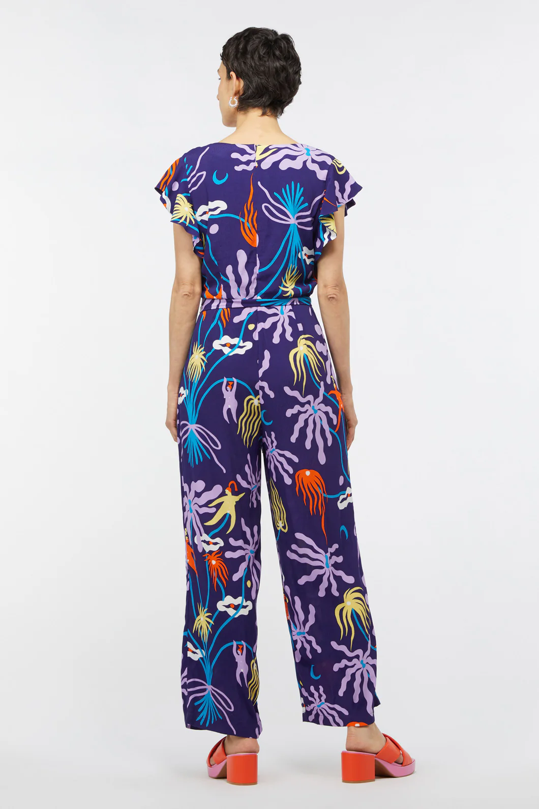 Floral Spring Pantsuit - Image 9