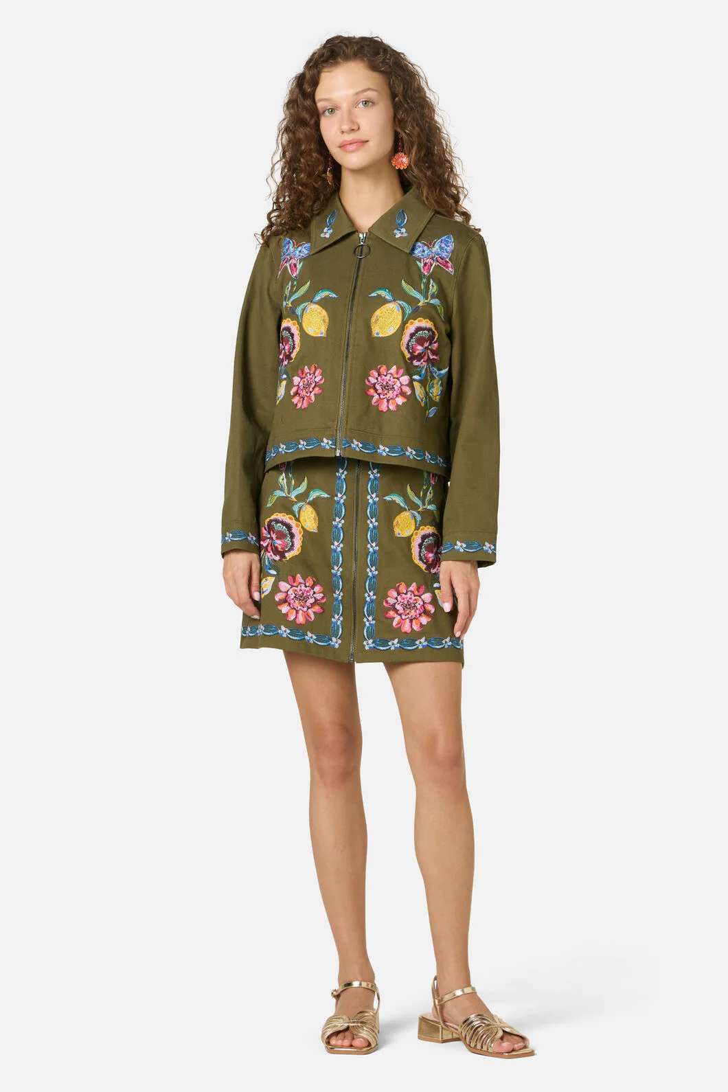 Floral Symphony Mini Skirt - Image 5
