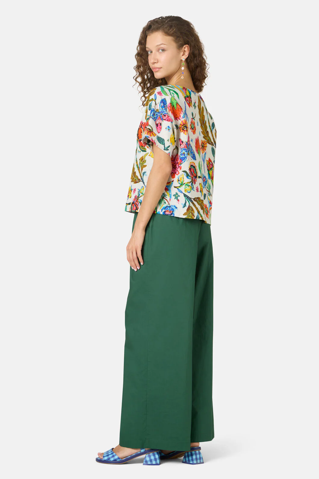 Floral Symphony Yardage Tee - Image 4