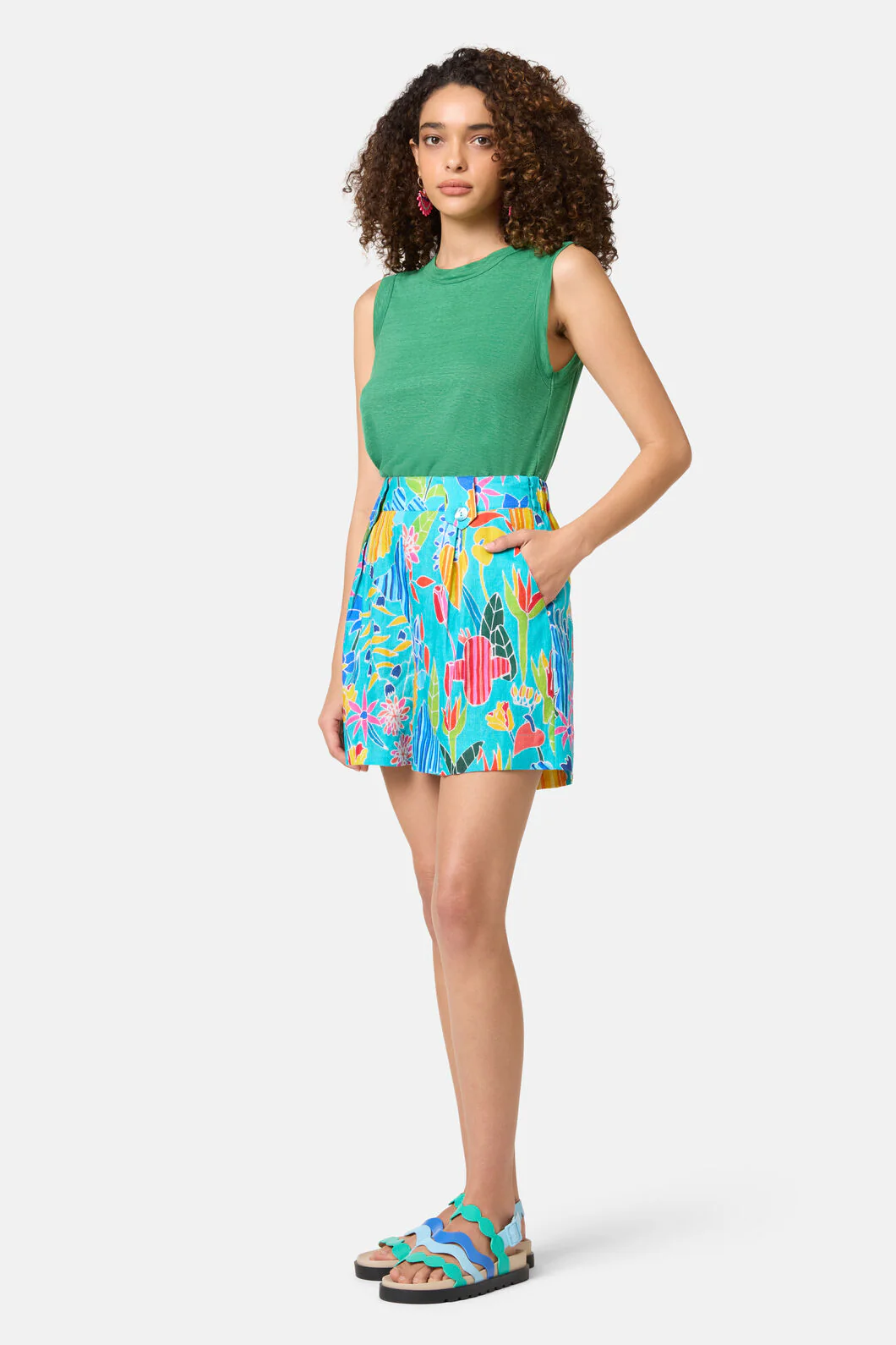 Flower Garden Shorts - Image 2