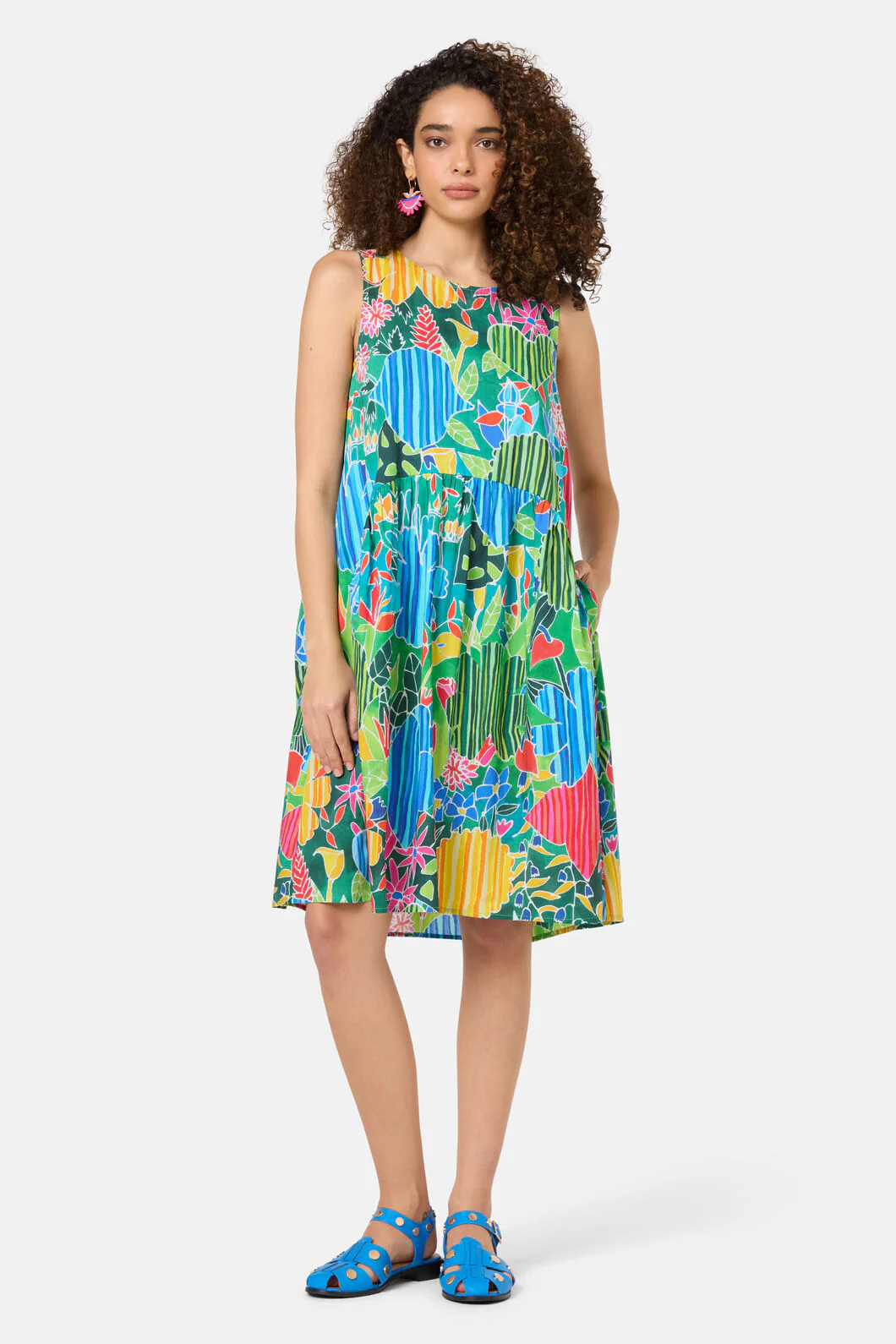 Flower Garden Tulip Dress - Image 2
