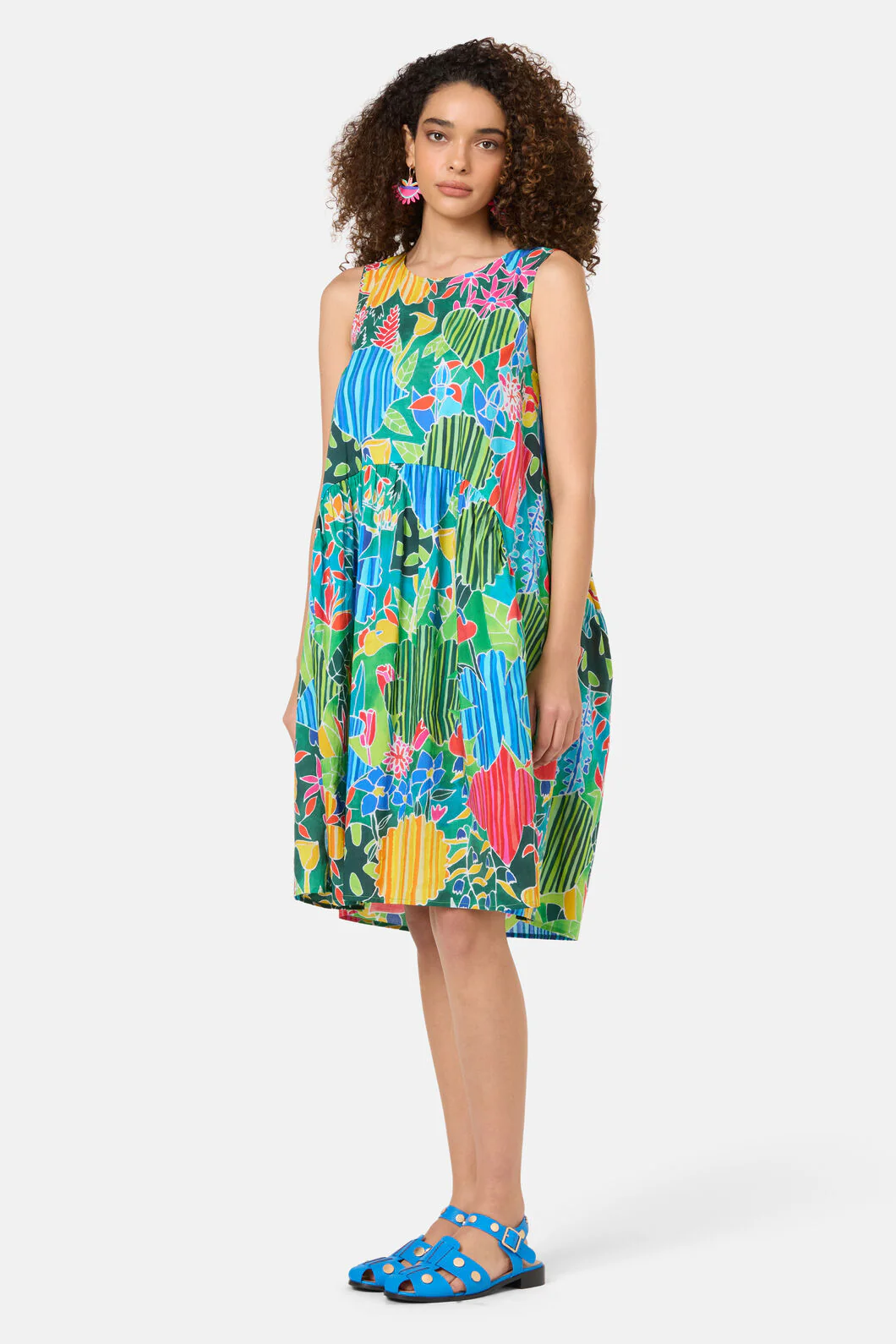 Flower Garden Tulip Dress - Image 3