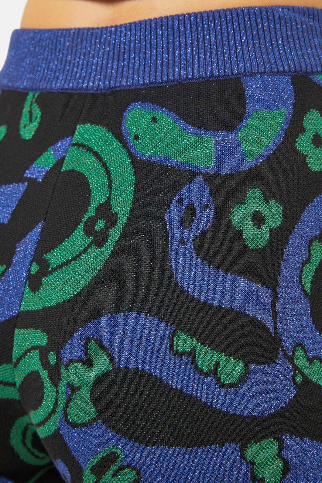 Flower Snake Knit Pant - Image 7