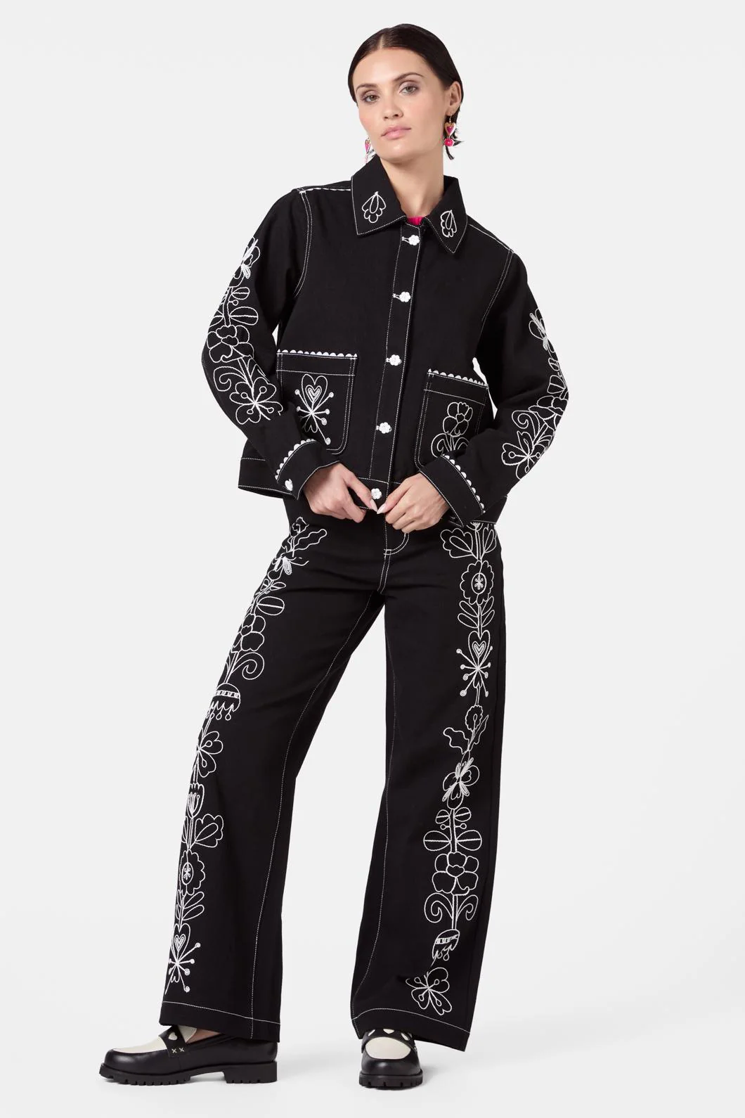 Folk Tales Embroidered Jacket - Image 5