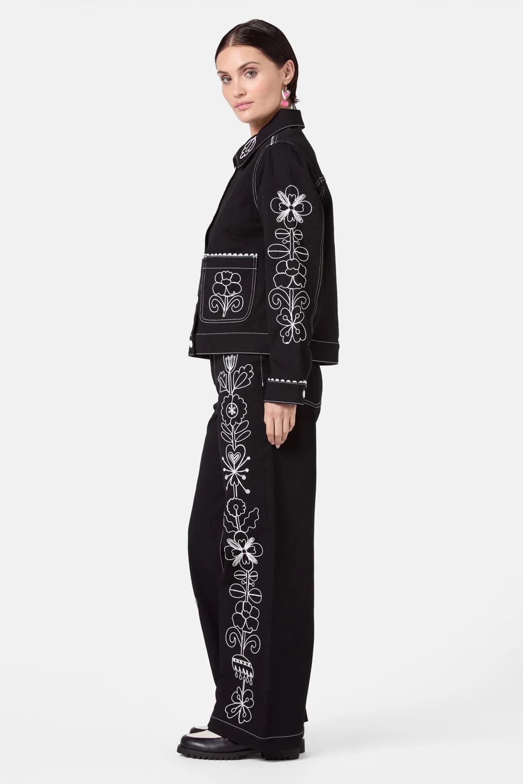 Folk Tales Embroidered Jacket - Image 7