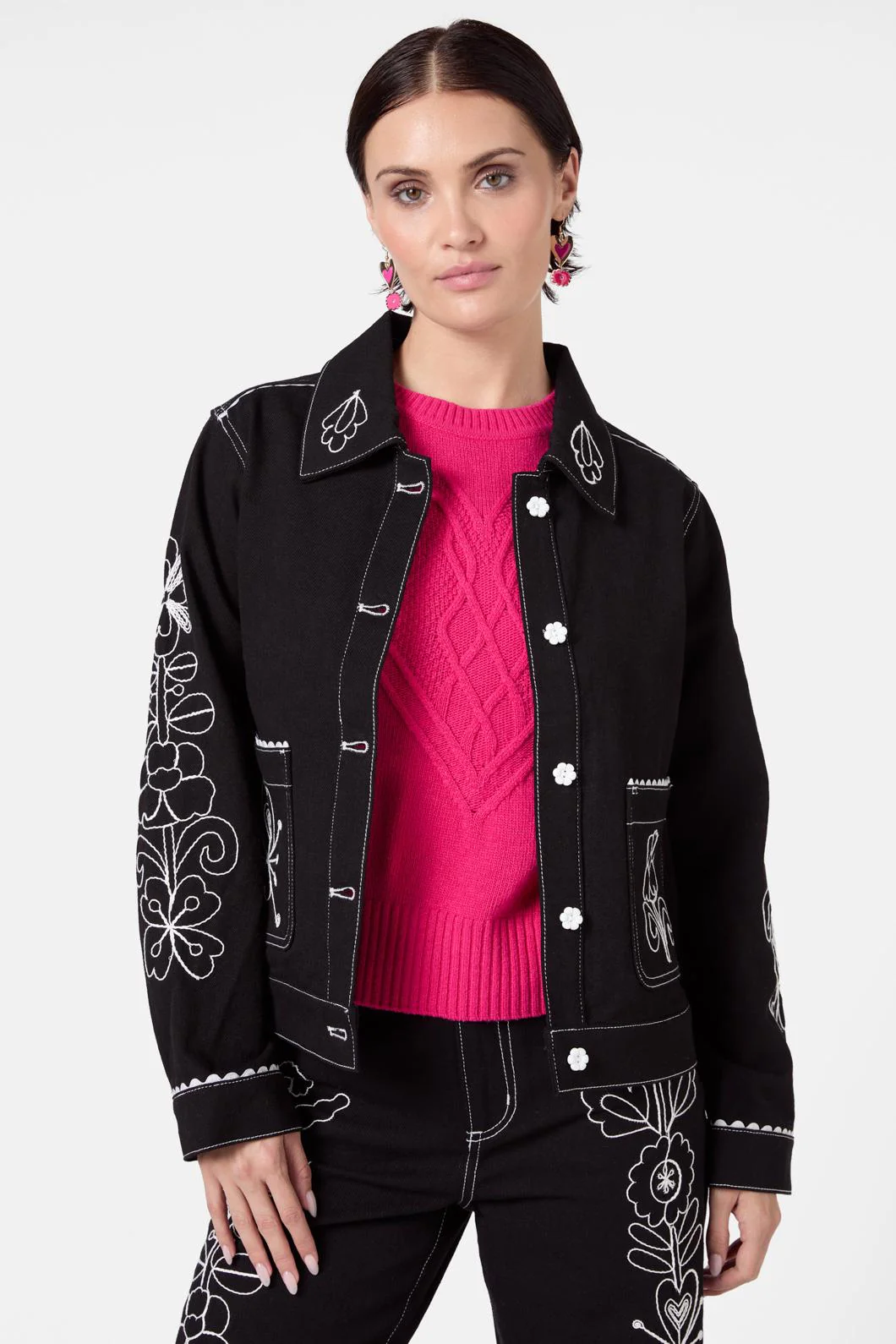 Folk Tales Embroidered Jacket - Image 9