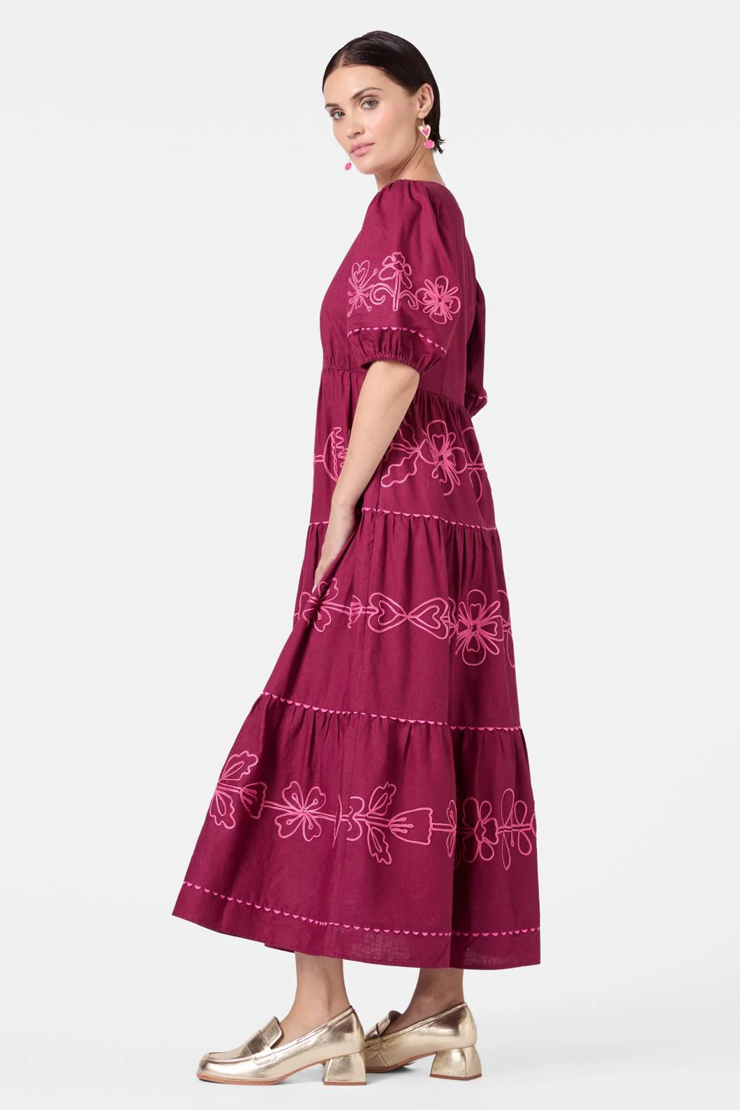 Folk Tales Tiered Dress - Image 4