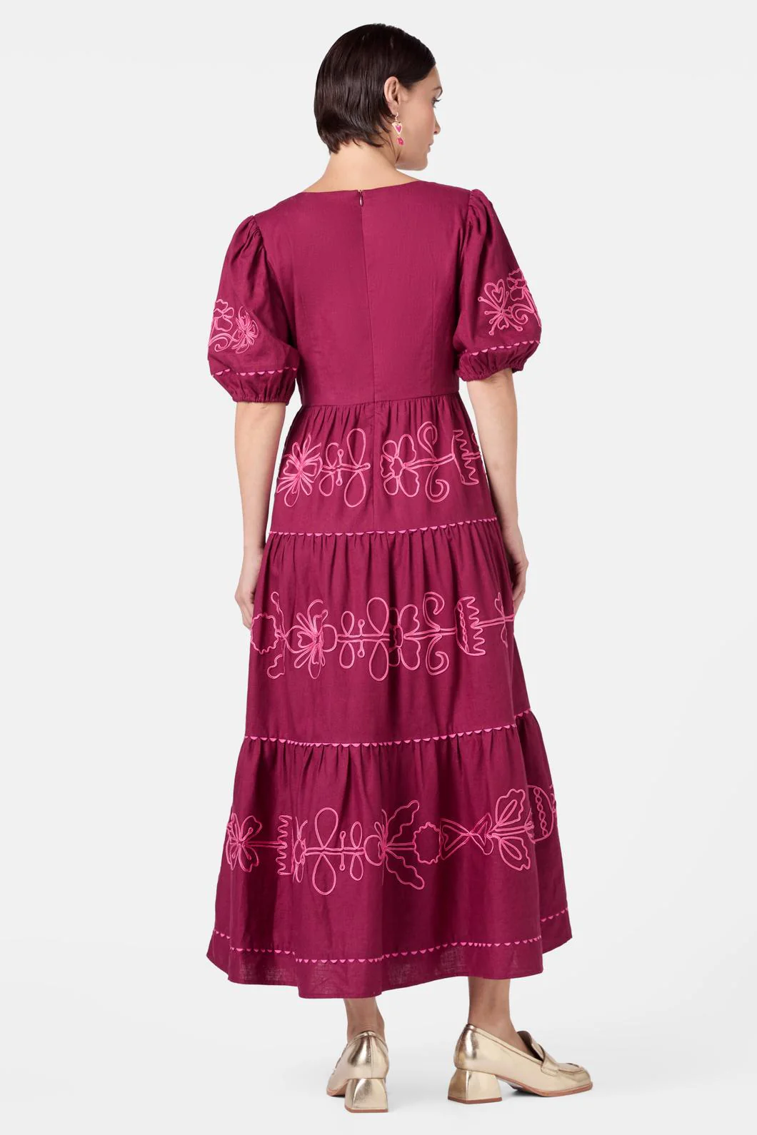 Folk Tales Tiered Dress - Image 5