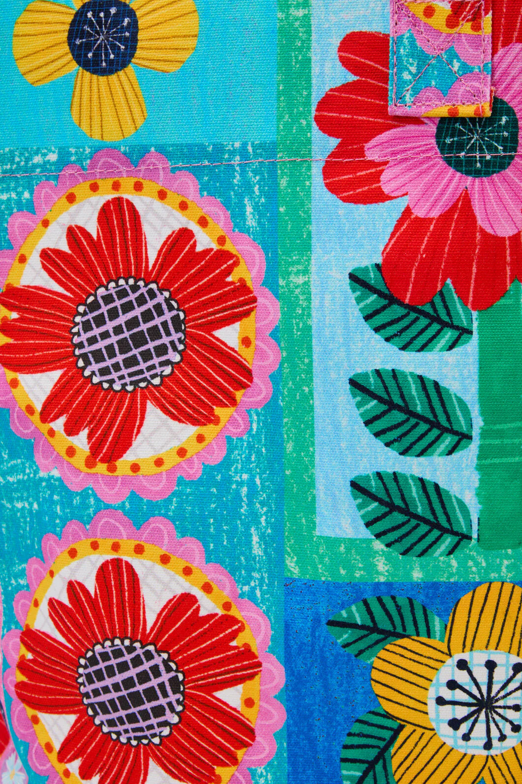 Folksy Floral Kids Toy Basket - Image 3