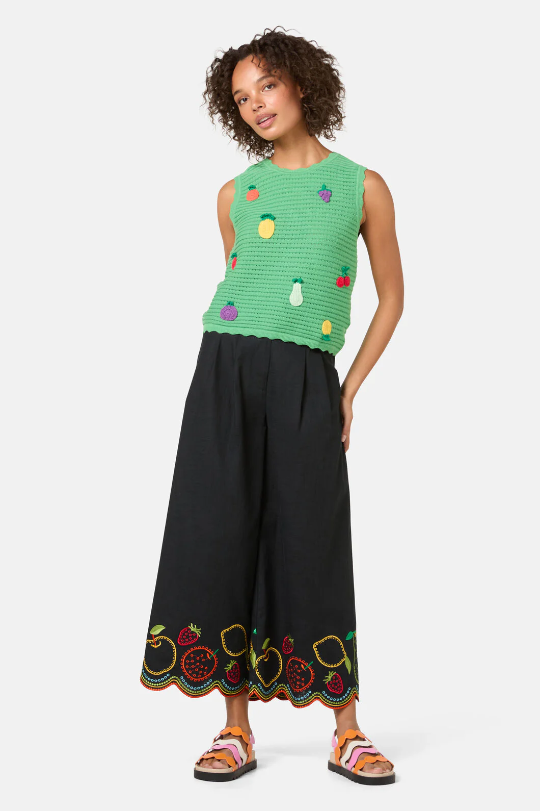 Fruit Party Cotton Knit Tank - Image 4