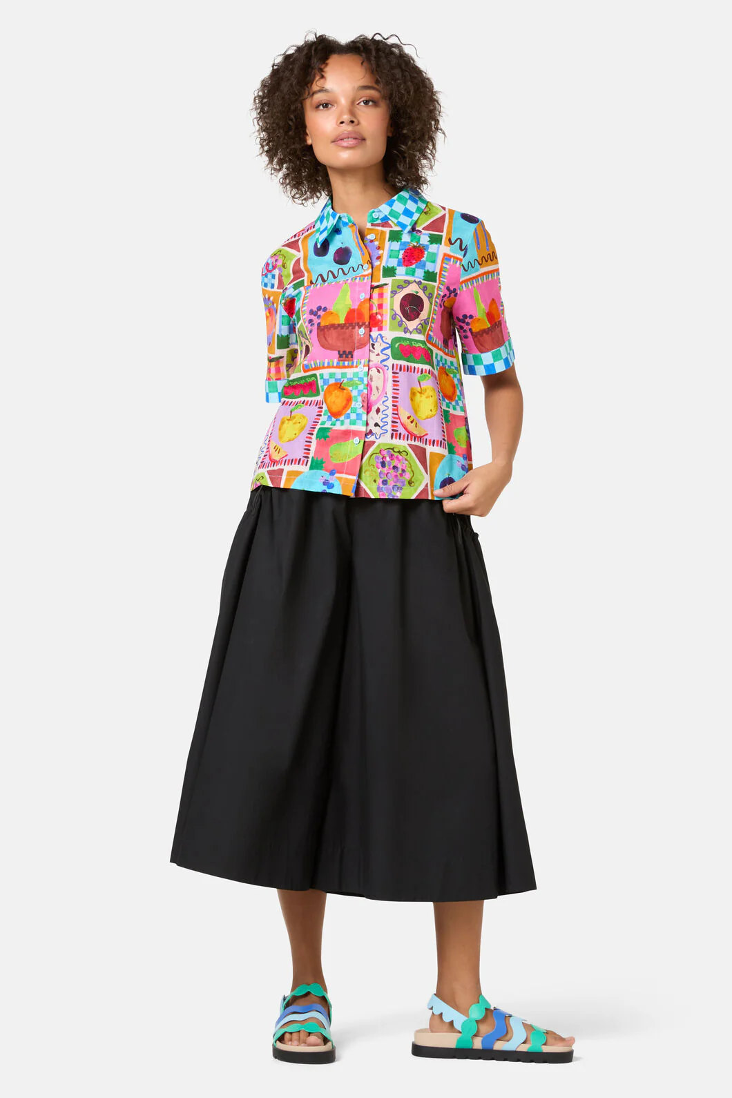Fruit Party Print Shirt - Image 4