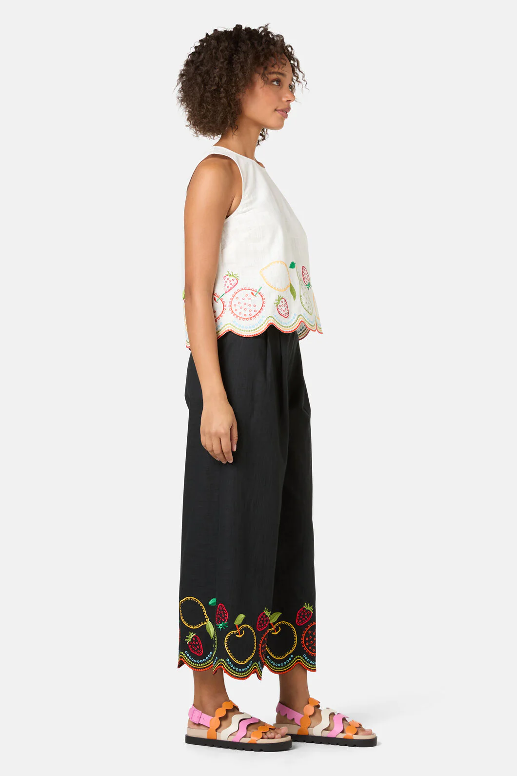 Fruity Anglaise Embroidered Tank - Image 4