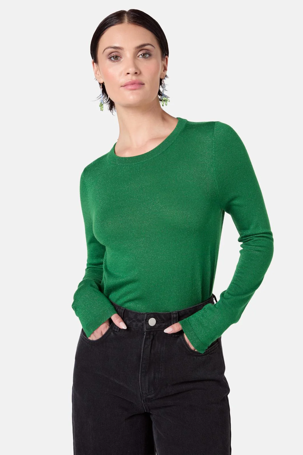 Galaxy Crew Neck Knit Top - Image 5