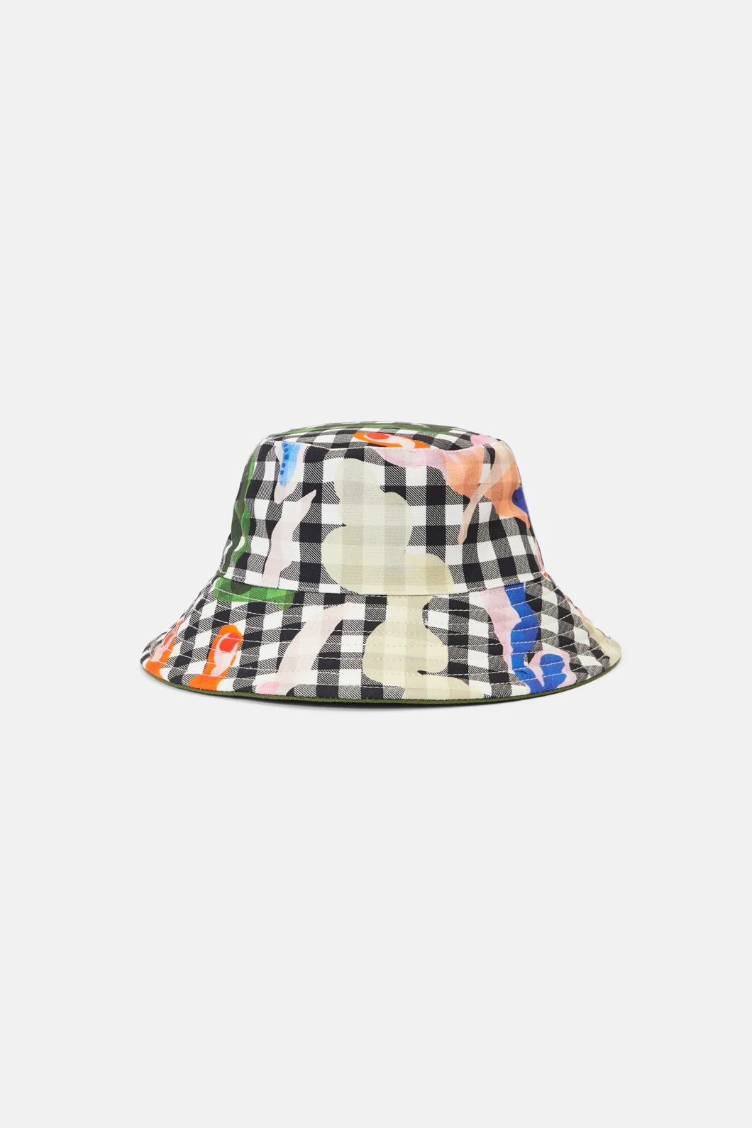 Garden Check Bucket Hat - Image 2