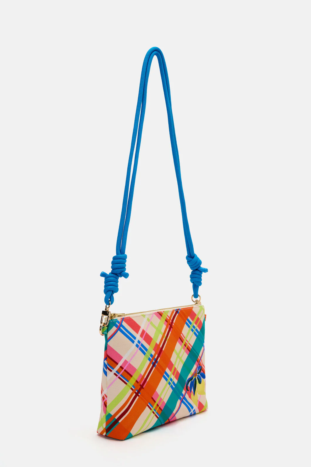 Geo Pop Check Crossbody - Image 2