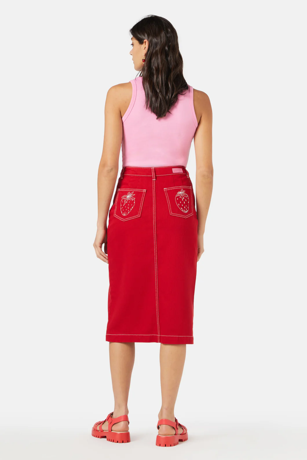 Georgia Denim Skirt - Image 3