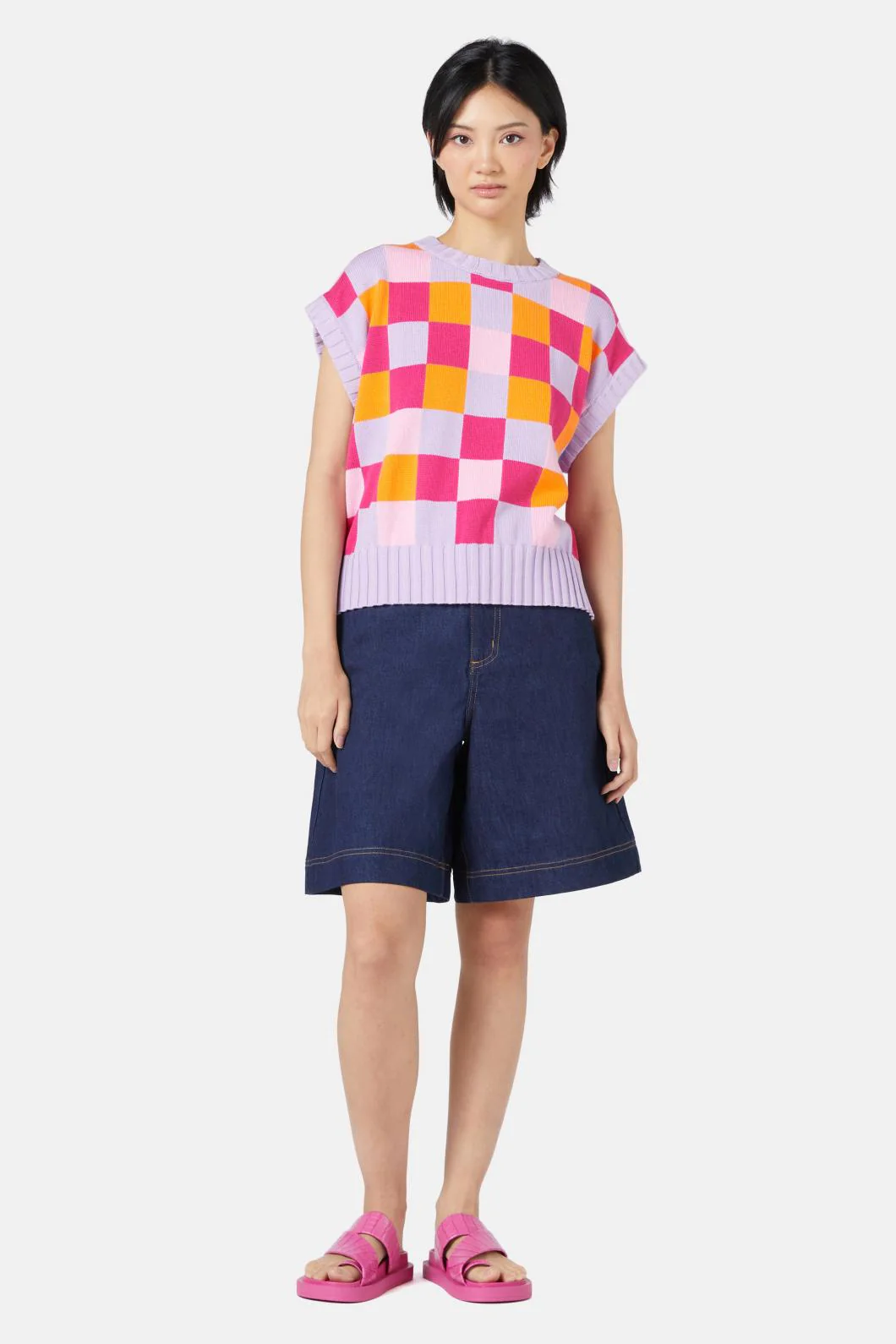 Gingham Garden Vest - Image 2
