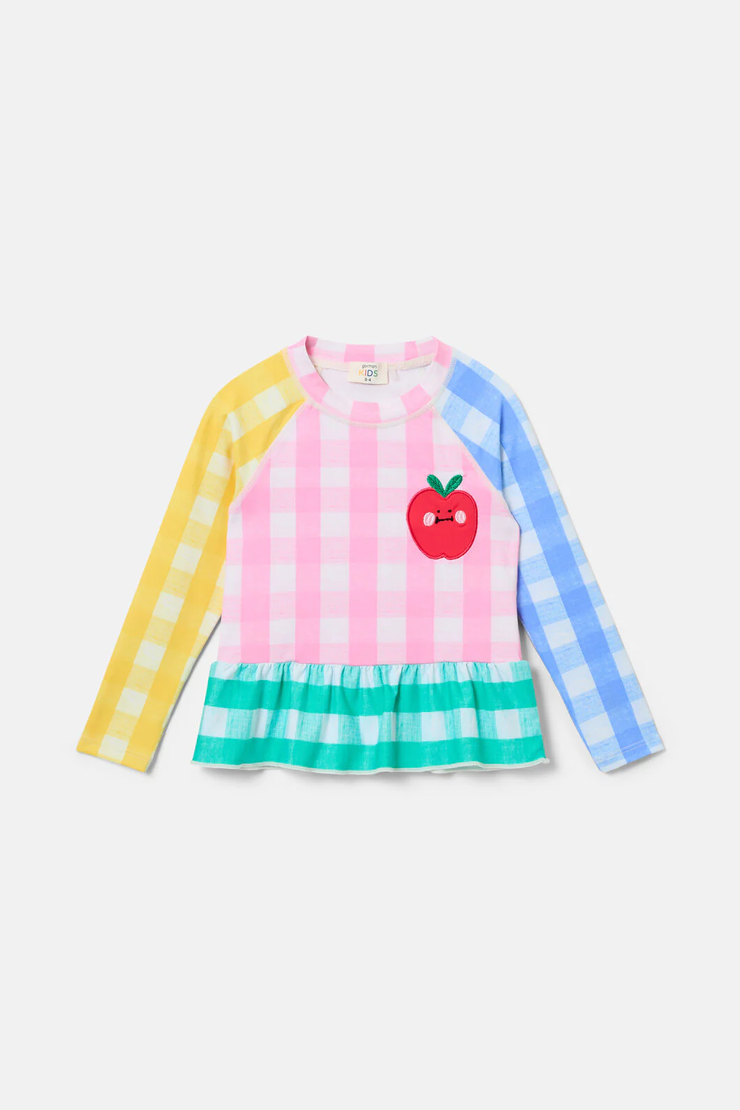 Gingham Mix Kids Swim Set - Image 2