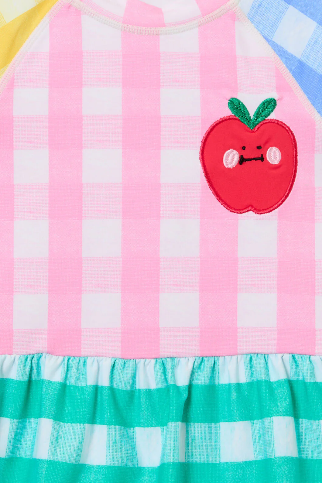 Gingham Mix Kids Swim Set - Image 4