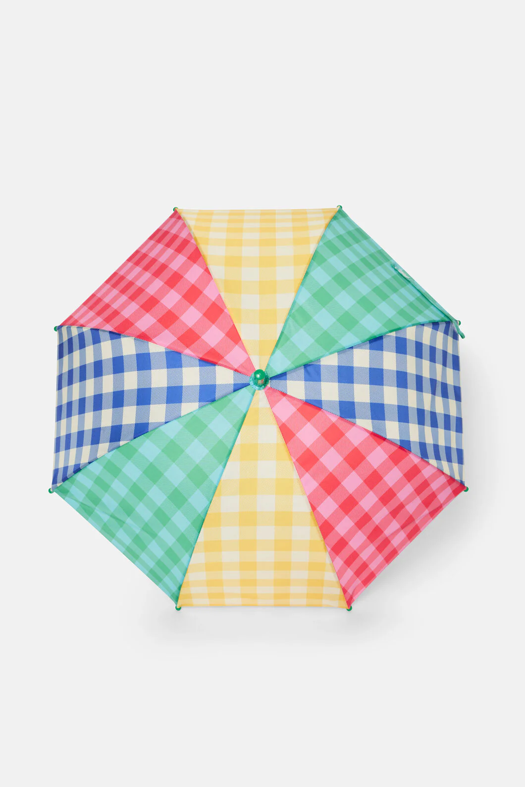 Gingham Splice Kids Umbrella - Image 4
