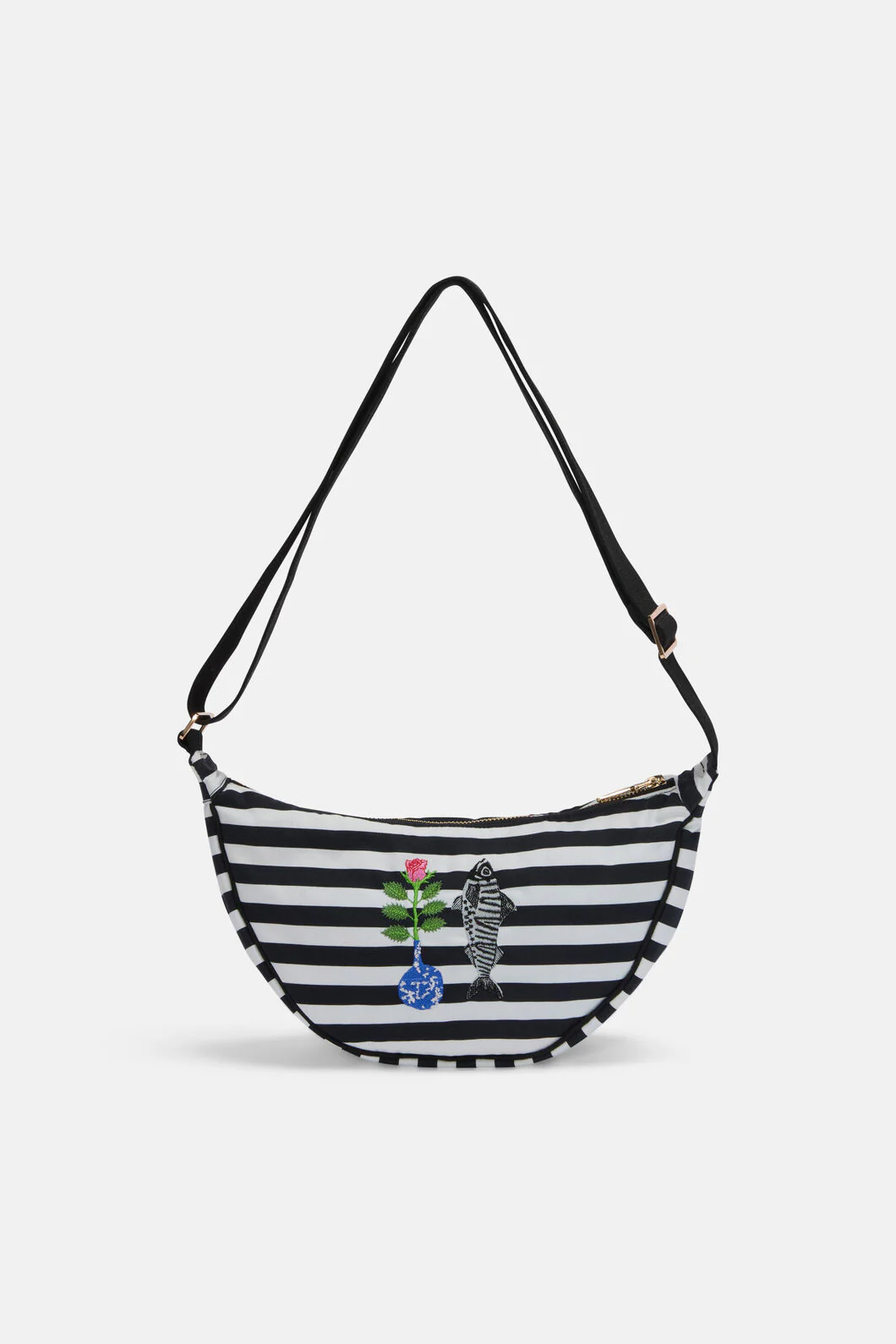 Gone Fishing Stripe Sling Bag - Image 3