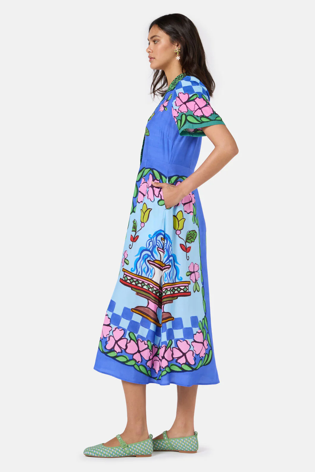 Good Fortune Shirt Dress - Image 4