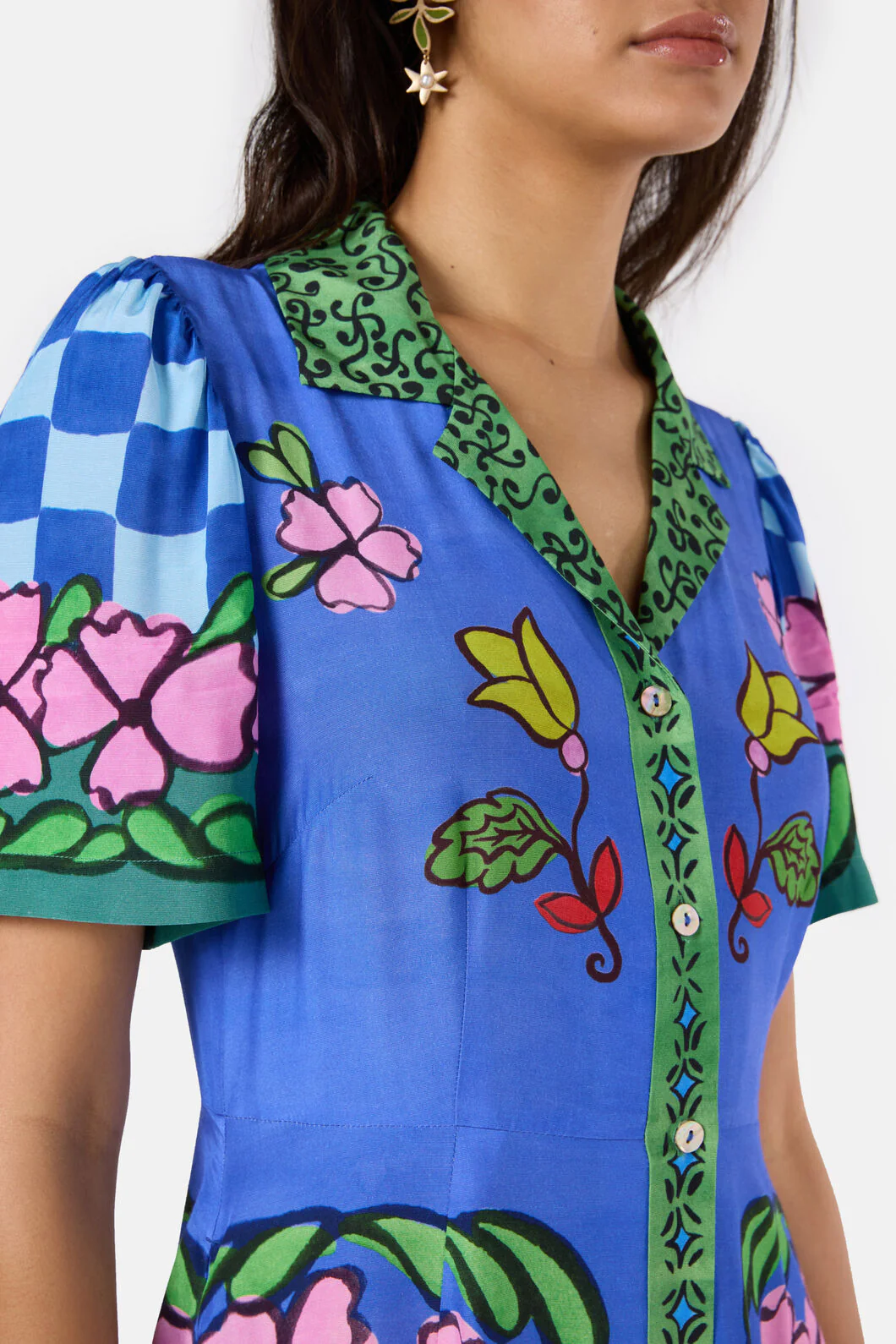 Good Fortune Shirt Dress - Image 6