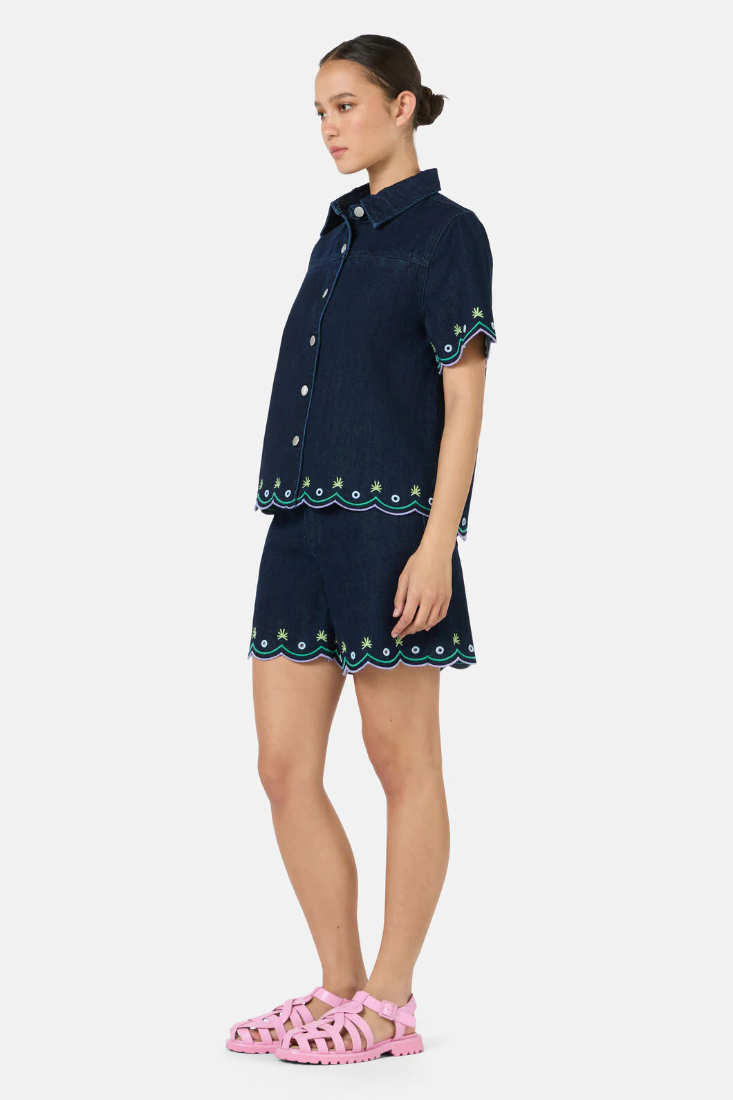 Greta Denim Shirt - Image 3