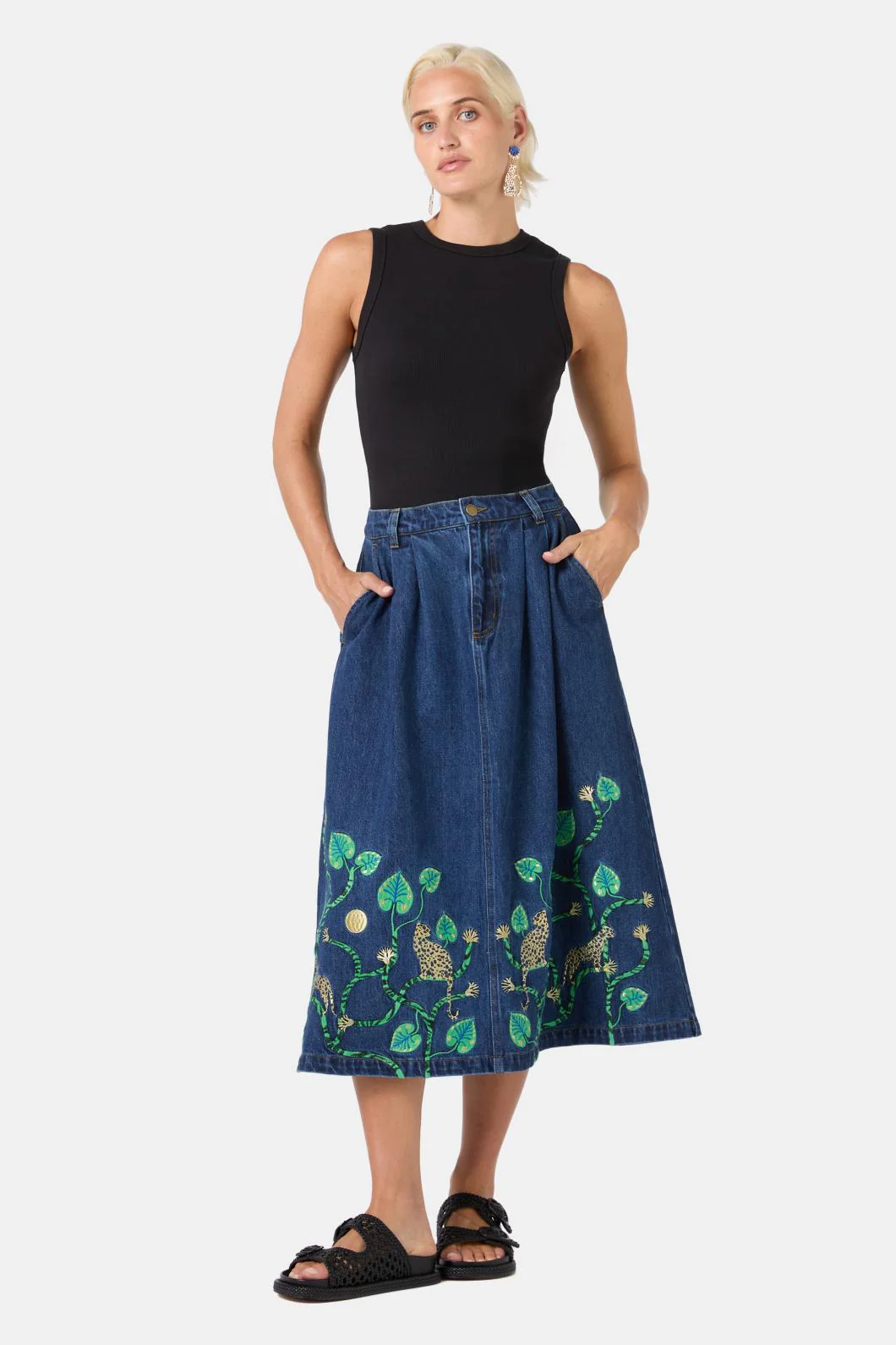 Guardians Denim Skirt - Image 2