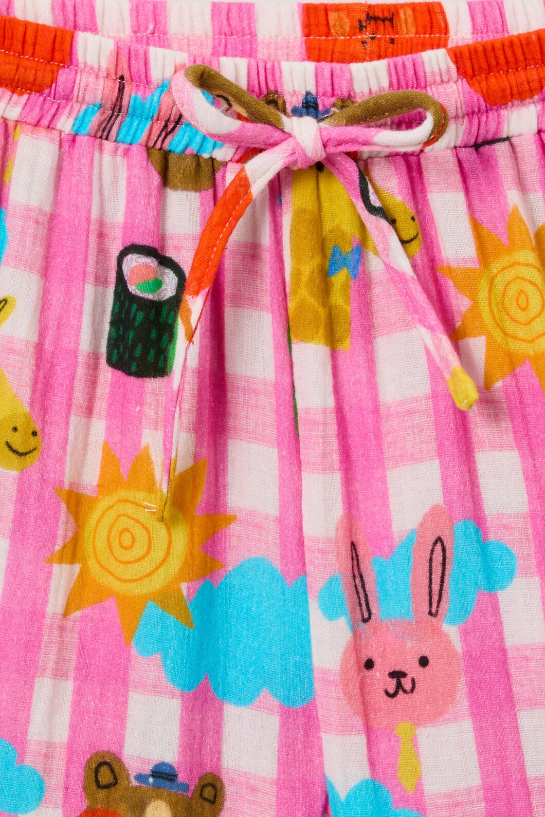 Happy Guys Gingham Kids Pyjama - Image 6