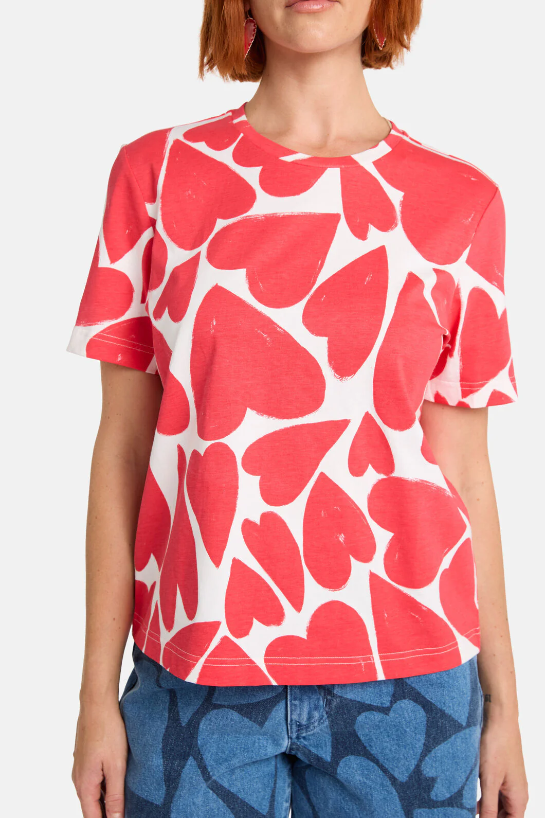 Heartbeat Print Classic Tee - Image 5