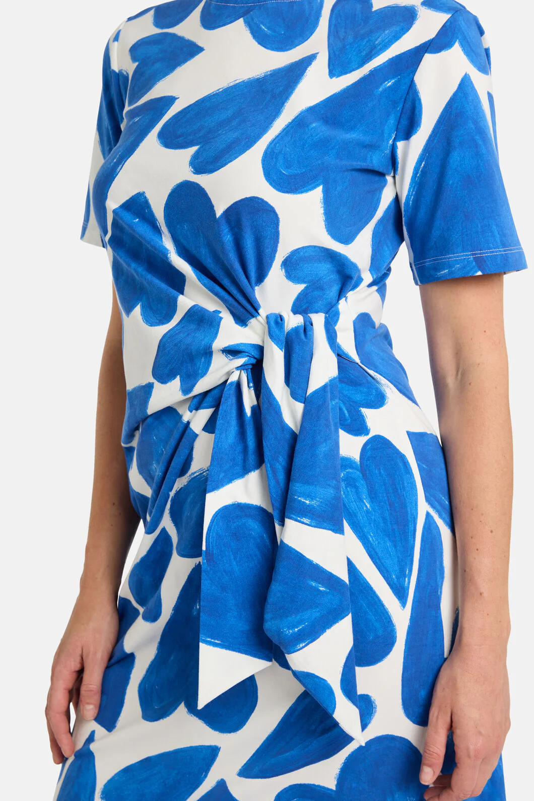 Heartbeat Print Tee Dress - Image 5