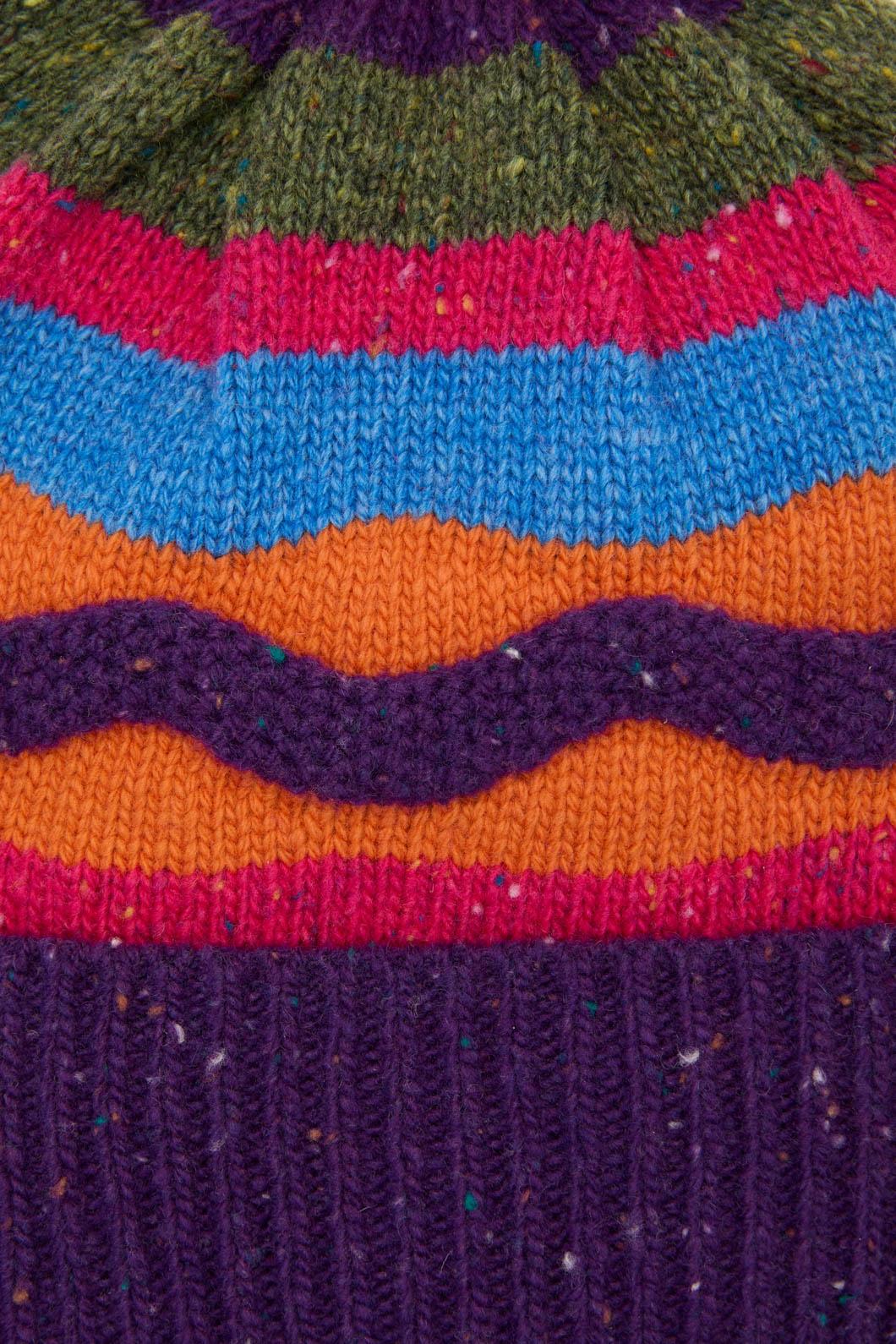 Heirloom Stripe Beanie - Image 4