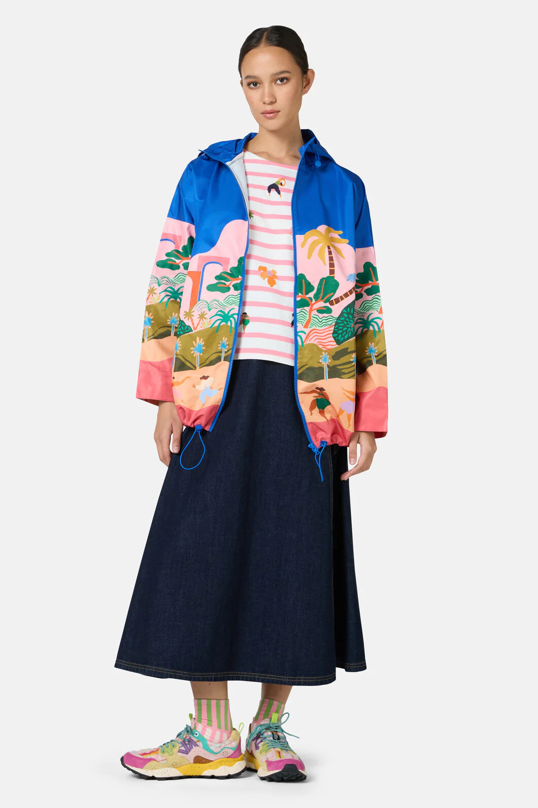 Hidden Paradise Raincoat - Image 3