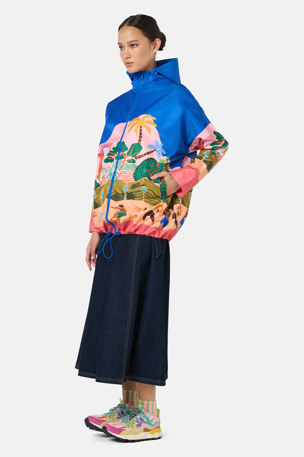 Hidden Paradise Raincoat - Image 4