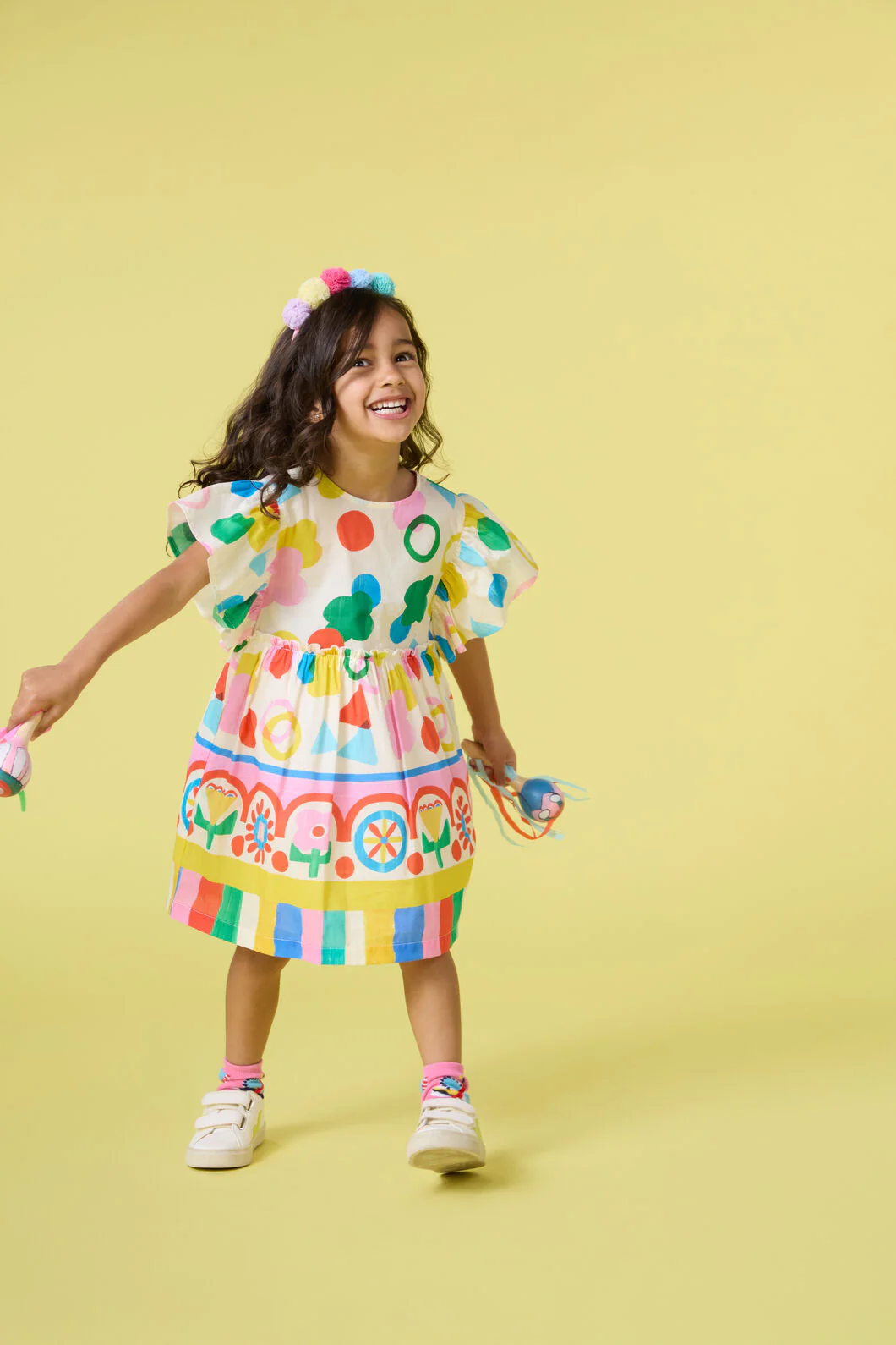 Hideout Border Kids Dress - Image 2