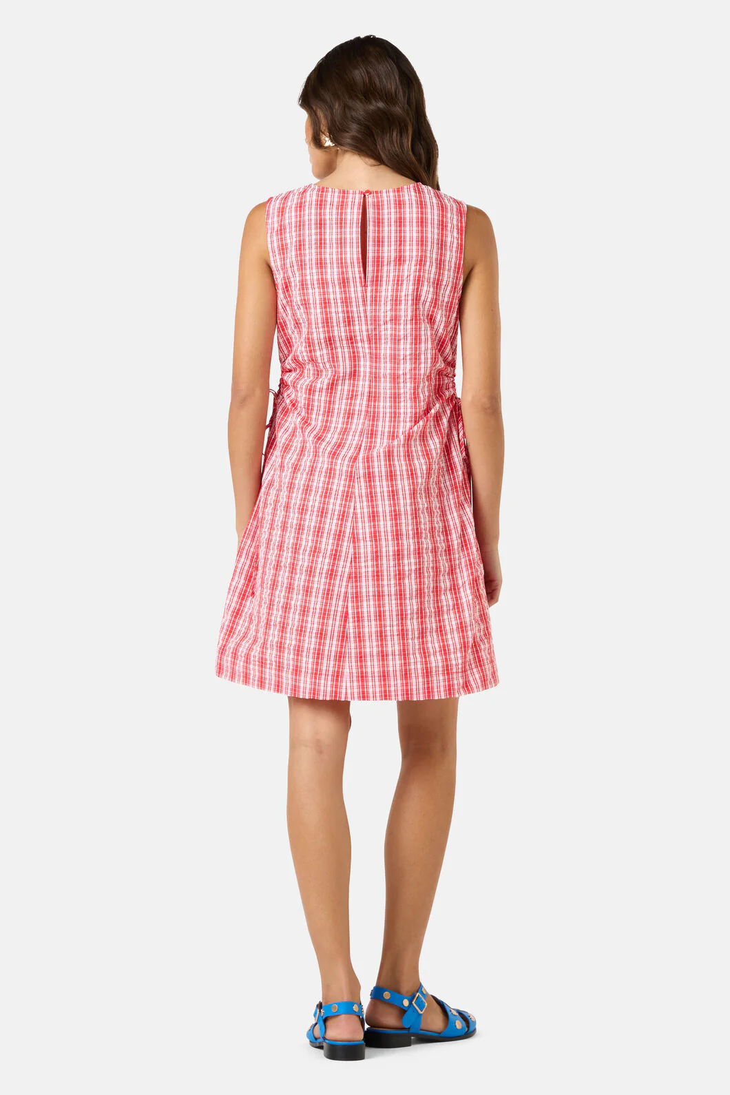 Highland Check Mini Dress - Image 4