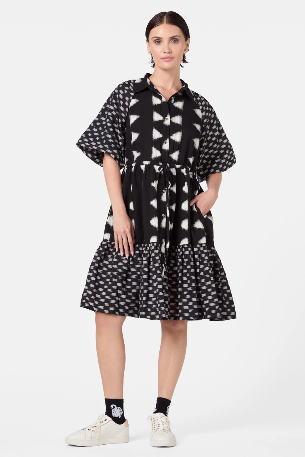 Ilana Ikat Smock Dress - Image 2