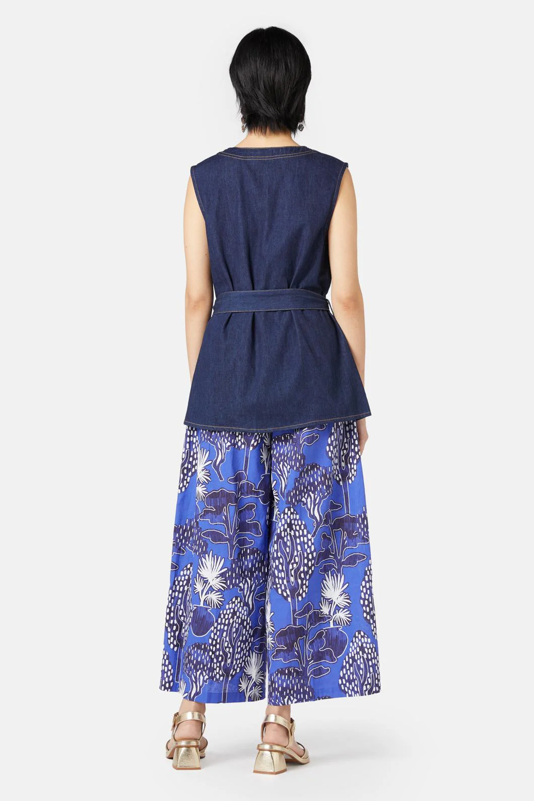 Indigo Blues Denim Vest - Image 5